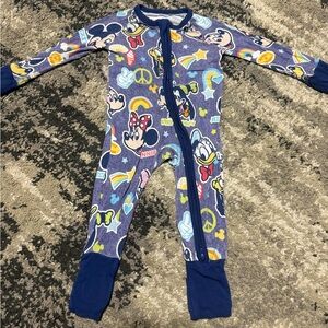 Little Sleepies 0/3 Mickey Mouse Zippy